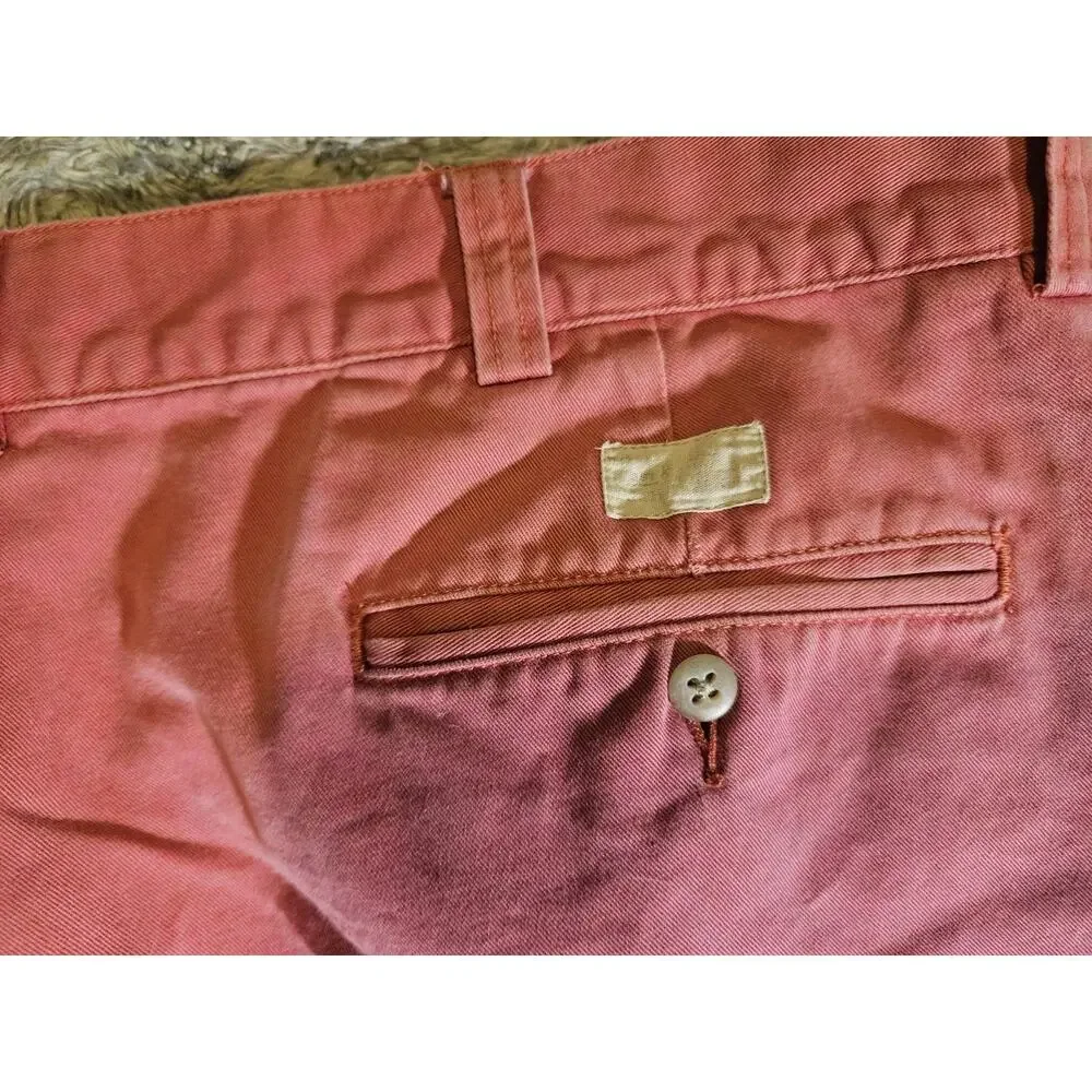 Polo Ralph Lauren Pink Chino Shorts Men's Size 40 100% Cotton, Pre-loved, Worn.